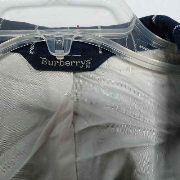 Burberry blue strip blazer - Picture 3 of 7